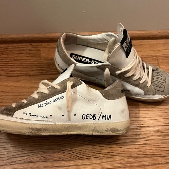Golden Goose Miami Star Superstar Sneakers - Picture 7 of 12